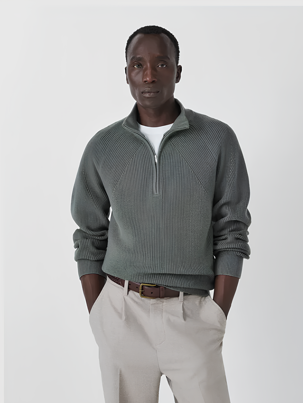 Cashmere Quarter Zip