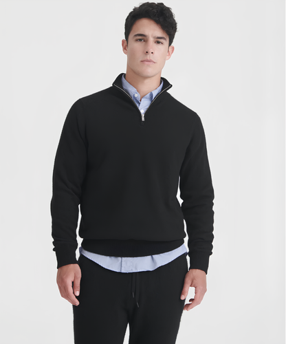 Cashmere Quarter Zip