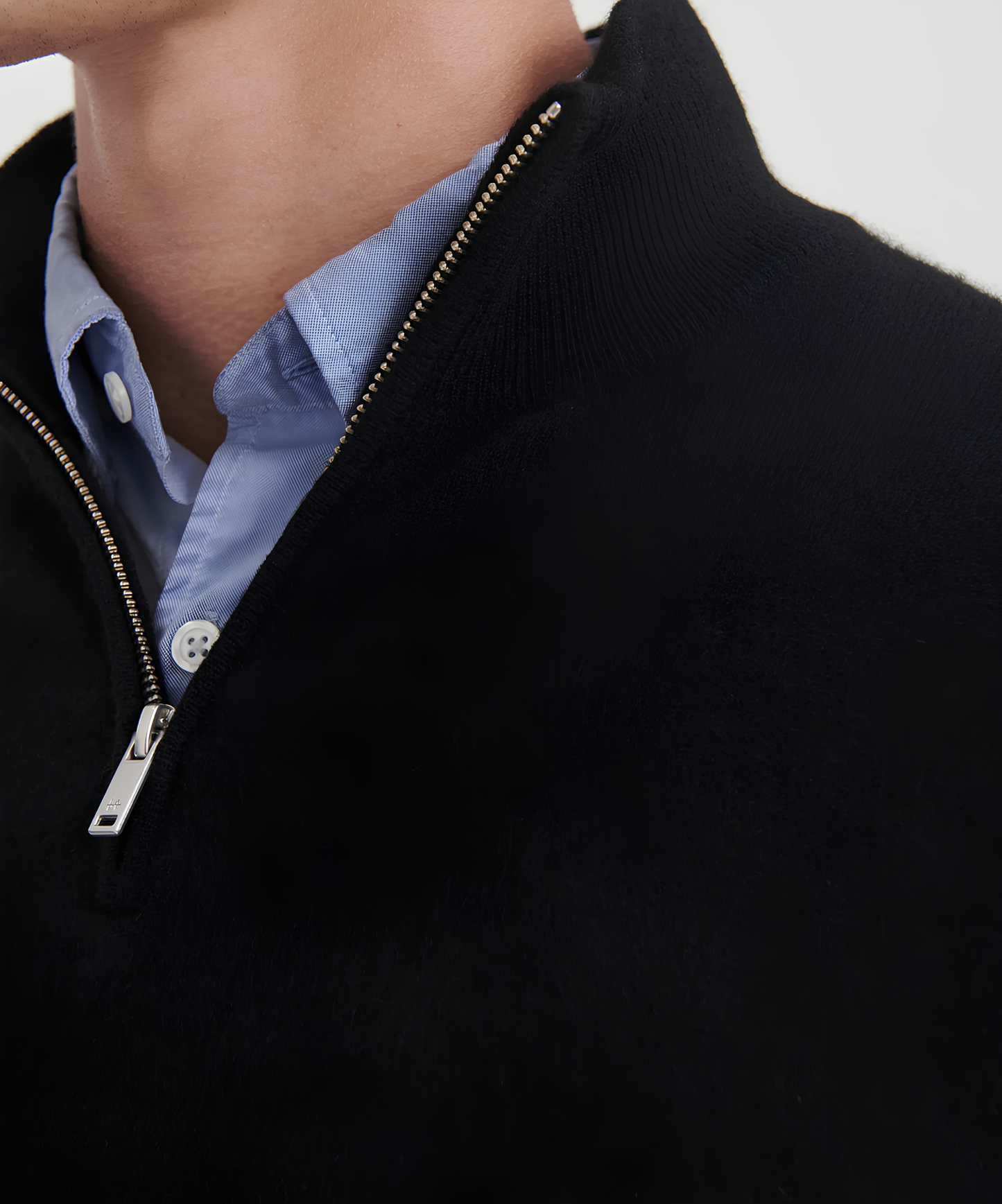 Cashmere Quarter Zip