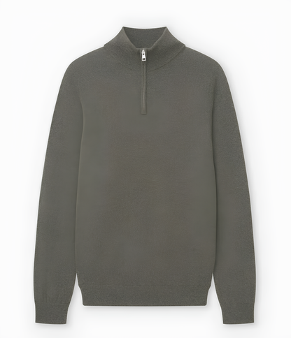 Cashmere Quarter Zip